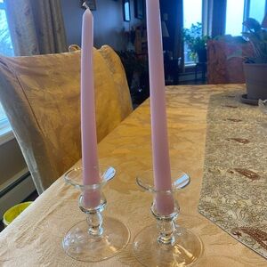 Vintage princess house candle holders